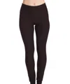 Angel Apparel High Waisted Pant In Black In Black