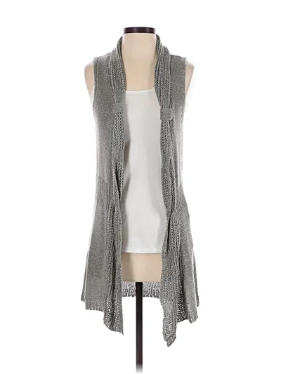 Pre-owned Angel Apparel Kimono In Gray