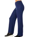 Angel Apparel Lounge Knit Pant In Navy In Blue