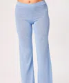 Angel Apparel Lounge Pant In Sky Blue In Blue