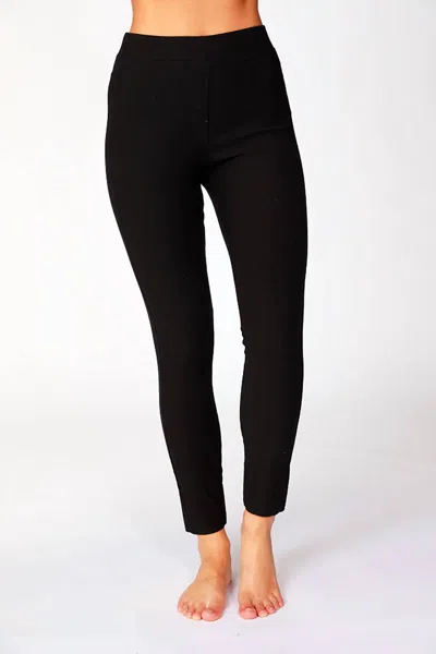 Angel Apparel Pocket Pant In Black