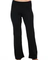 Angel Apparel Pull On Pant In Black In Black