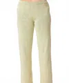 Angel Apparel Stone Wash Lounge Pant In Pine In Neutral