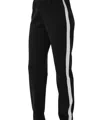 Angel Apparel Track Pant In Blackfrost In Multi