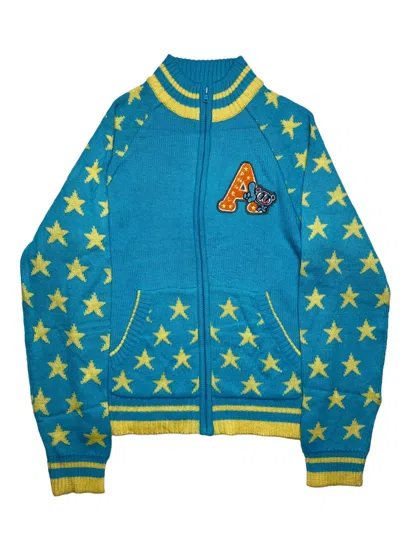 Pre-owned Angel Blue 2000s  - Pop Star Knitted Track Jacket