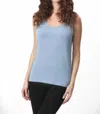 Angel Bra-friendly Tank Top In Denim In Multi
