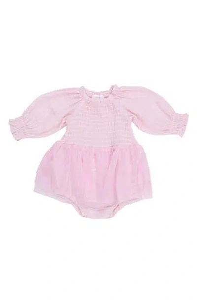 Angel Dear Babies'  Ballet Pink Skirted Bodysuit