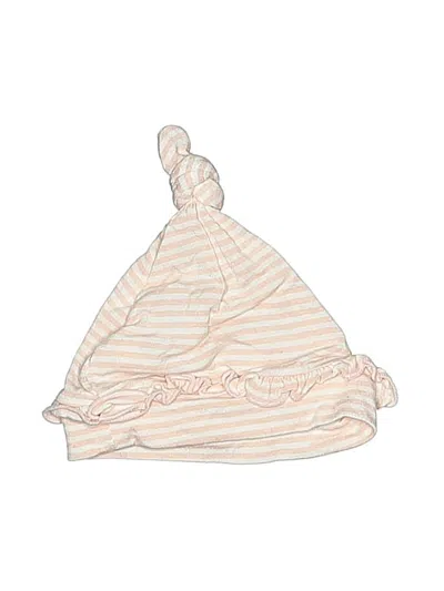 Pre-owned Angel Dear Babies' Beanie Hat In Pink