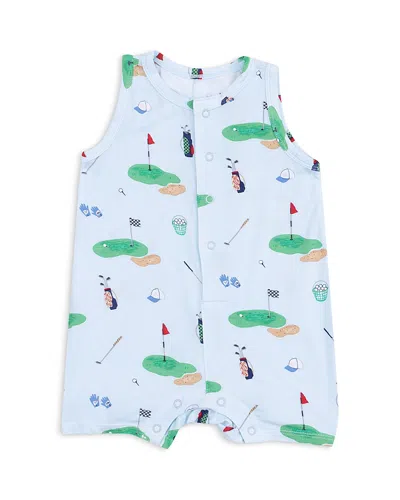 Angel Dear Boys' Golf Things Sleeveless Shortie Romper - Baby In Blue