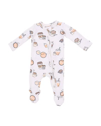 Angel Dear Boys Love You A Latte Footie - Baby In Multi