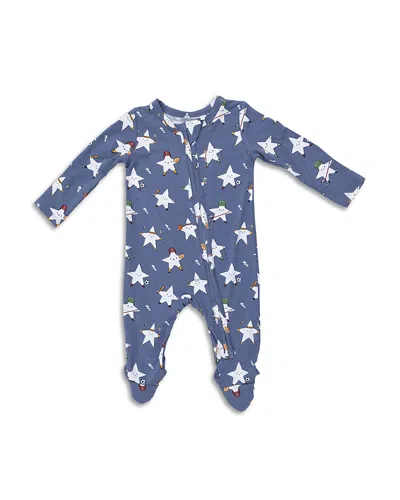 Angel Dear Boys' Sports All Stars Glow In The Dark Footie - Baby In Blue
