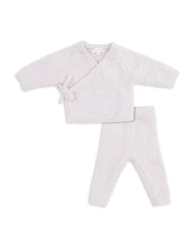 Angel Dear Chenille Natural Two-piece Set - Baby In Pink
