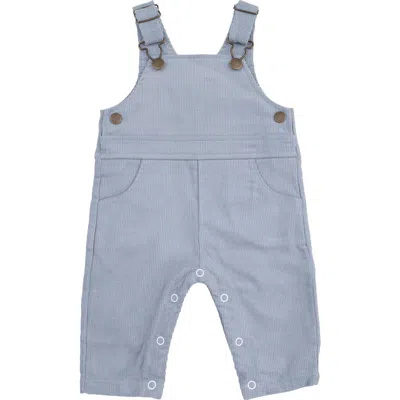 Angel Dear Babies'  Classic Corduroy Overalls In Gray