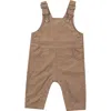 Angel Dear Cord Cinnamon Swirl Classic Overalls In Brown