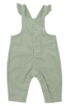 Angel Dear Cord Desert Sage Romper In Green