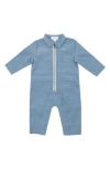 Angel Dear Cord Glacier Lake Retro Romper In Blue