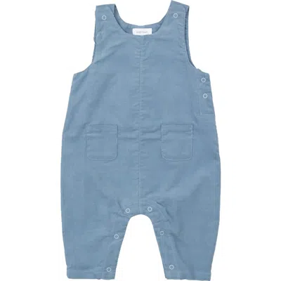 Angel Dear Babies'  Cord Glacier Lake Romper In Blue