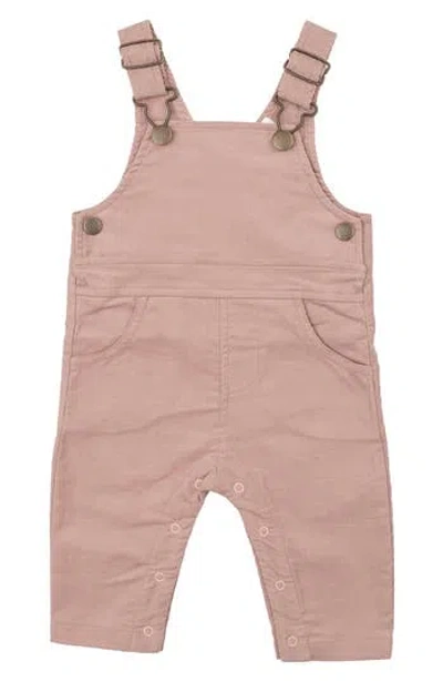 Angel Dear Babies'  Cord Misty Rose Classic Overalls In Pink