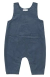 Angel Dear Cord Navy Romper In Blue