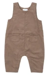 Angel Dear Cord Cinnamon Swirl Classic Romper In Brown