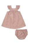 Angel Dear Corduroy Jumper Dress & Bloomers In Pink
