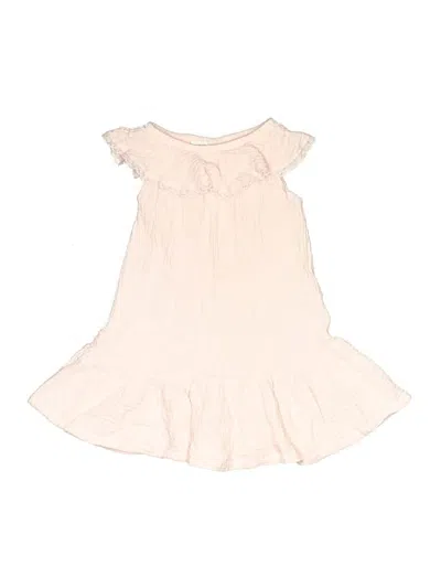 Pre-owned Angel Dear Kids' Dress In Ivory