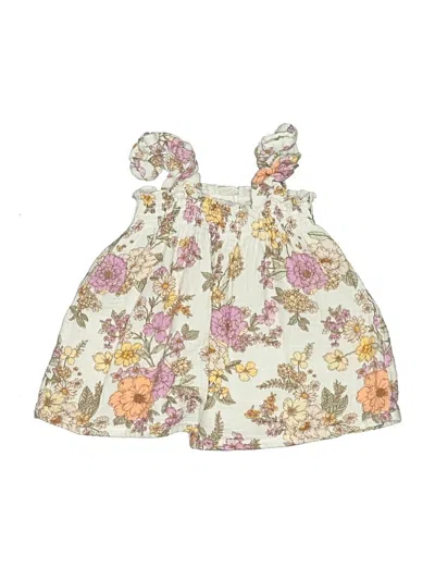 Pre-owned Angel Dear Kids' Dress In Ivory