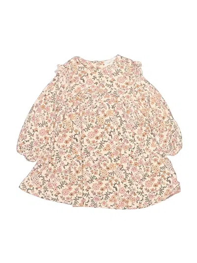 Pre-owned Angel Dear Babies' Dress In Ivory
