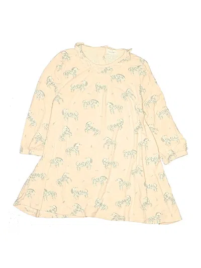Pre-owned Angel Dear Kids' Dress In Ivory