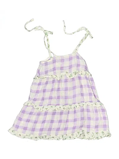 Pre-owned Angel Dear Kids' Dress In Purple