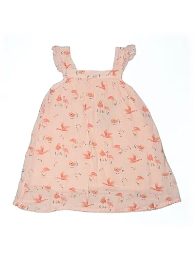 Pre-owned Angel Dear Kids' Dress In Tan