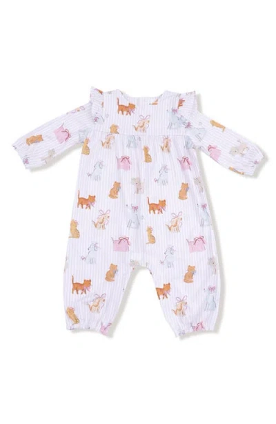 Angel Dear Babies'  Fancy Pets Ruffle Romper In Multi