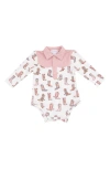 Angel Dear Future Cowgirl Bodysuit In Multi