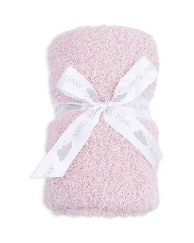 Angel Dear Girls' Chenille Stroller Blanket In Pink