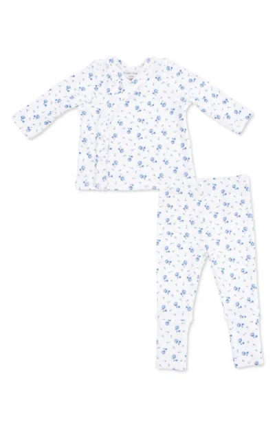 Angel Dear Babies'  Joli Rosette Take Me Home Top & Pants Set In White