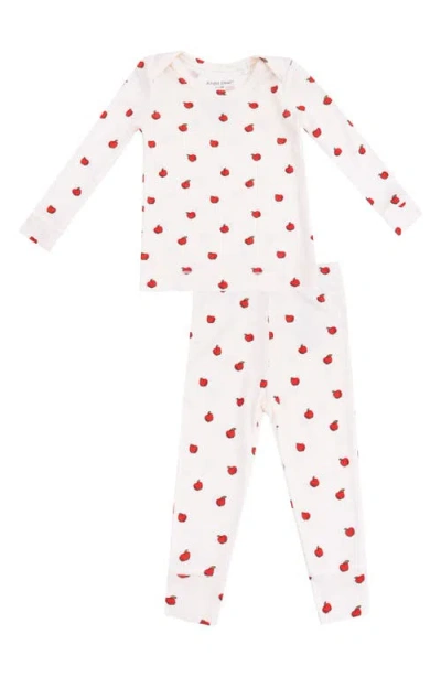 Angel Dear Babies'  Kids' 2-pack Ribbed Top & Leggings Sets In White
