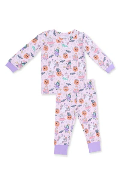 Angel Dear Babies'  Kids' 2-piece Halloween Monster Pajamas In Multi