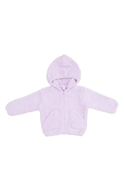 Angel Dear Babies'  Kids' Chenille Hooded Jacket In Purple