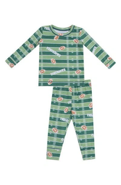 Angel Dear Babies'  Kids' Football Field Glow In Green
