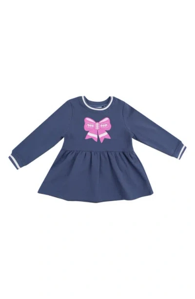 Angel Dear Babies'  Kids' French Terry Dress In Blue