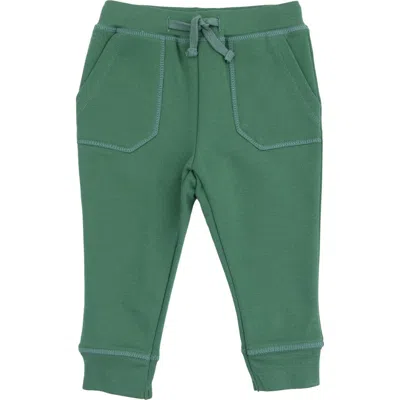 Angel Dear Babies'  Kids' French Terry Joggers In Green