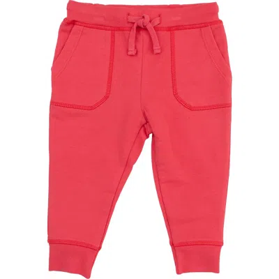 Angel Dear Babies'  Kids' French Terry Joggers In Red