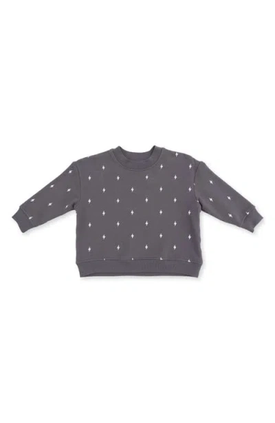 Angel Dear Babies'  Kids' Lightning Bolt Sweatshirt In Purple
