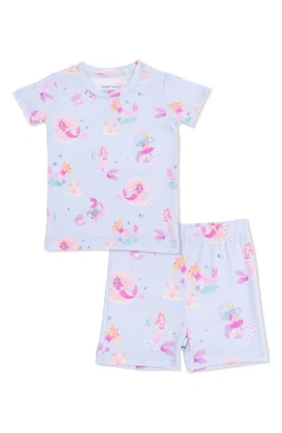 Angel Dear Babies'  Kids' Mermaid Princess Shirt & Shorts Set In Multi