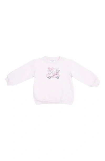 Angel Dear Babies'  Kids' Oversize French Terry Sweatshirt In White