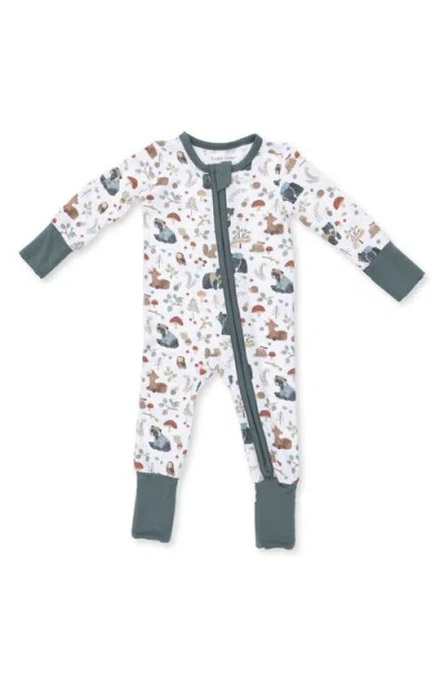 Angel Dear Babies'  Kids' Southern Woodland Animals Romper In Multi
