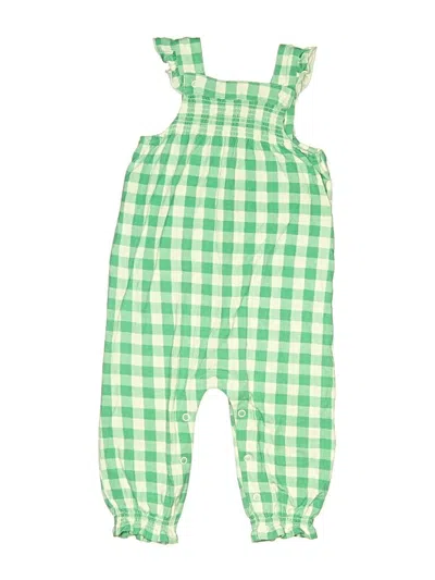 Pre-owned Angel Dear Kids' Overalls In Green
