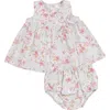 Angel Dear Phlox Organic Cotton Dress & Bloomers Set In Multi
