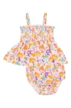 Angel Dear Smocked Ruffle Top & Bloomers
