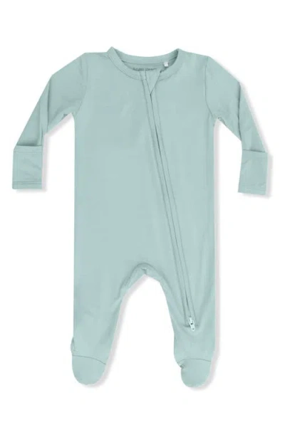 Angel Dear Babies'  Solid Footie In Blue